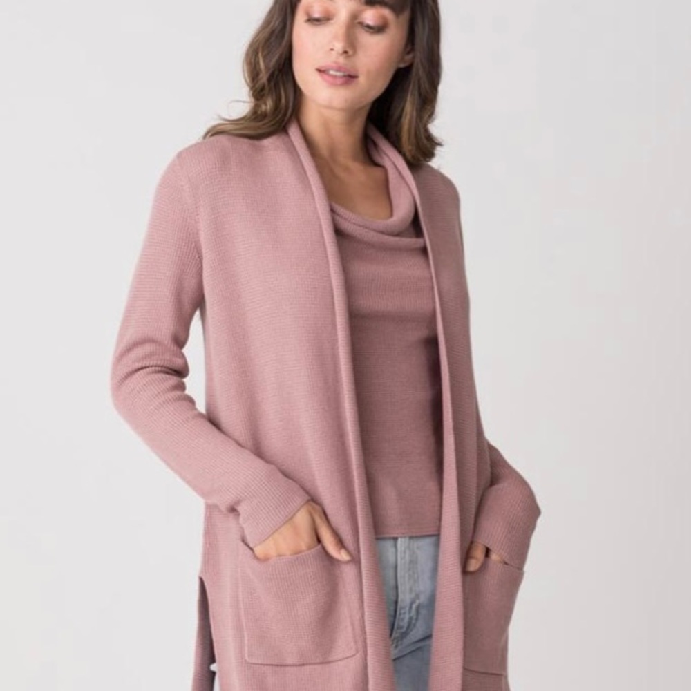 NWT! Margaret O’Leary Thermal Duster Wisteria Small